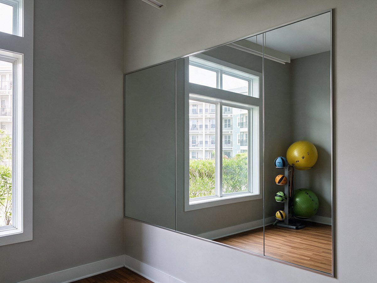 Custom mirror installation in Orlando FL